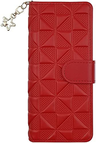 Funda Para Samsung Z Fold 3 -cuero Rojo -cob.total C/correa