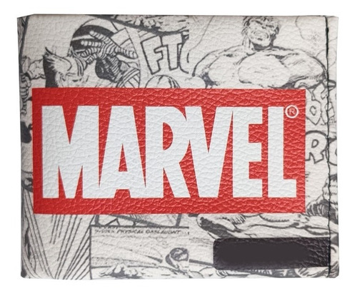 Billetera Ecocuero Marvel Comics Superheroes Geek Estampado