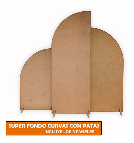 Paneles Para Fondo Candy Bar Decoración Mesa Madera Mdf