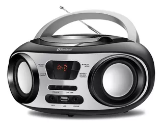 Radio Portatil Mondial Boombox Bivolt Usb Bx-21 Ml Bluetooth Cor Preto