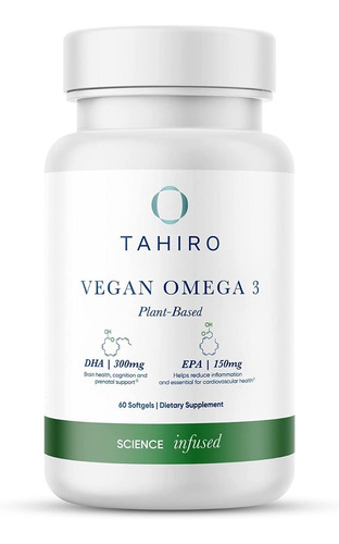 Omega 3 Vegan + Dha & Epa - Algas - Unidad a $4305