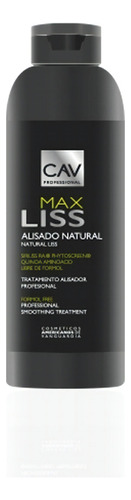 Alisado Natural Max Liss Cav X 400g 100% Vegano Sin Formol