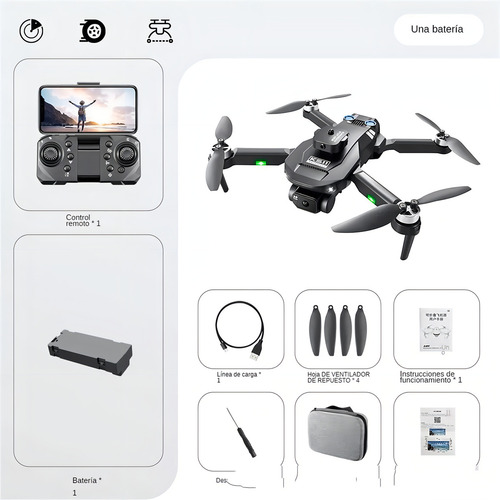 Dron Aéreo Ks11: Captura Fotos En 4k, Evita Obstáculos Y Vuela Con Estilo