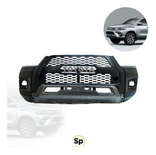 Imagen 3 de 8 de Body Kit De Conversión Para Hilux Revo 2016 A Rocco 2021