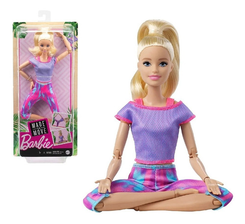 Muñeca Barbie Movimientos Sin Límites Mattel