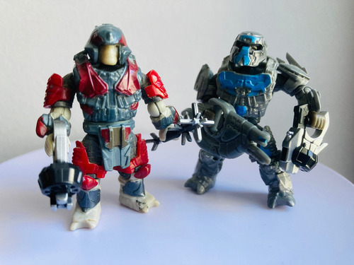 Mega Construx 2pack Brute Desterrados Halo Heroes Orginal (Usado)