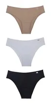 Comprar Bombachas Bikini X 3 Unidades Del Rio Microfibra T:g+regalo