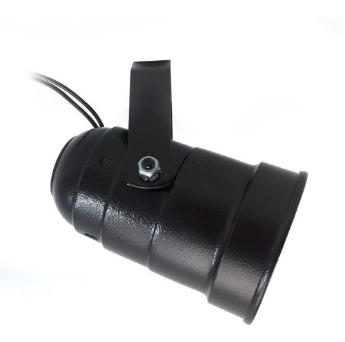 Imagem 1 de 6 de 12x Canhão Refletor Par 20 Preto C/ Soquete E-27 - Spot