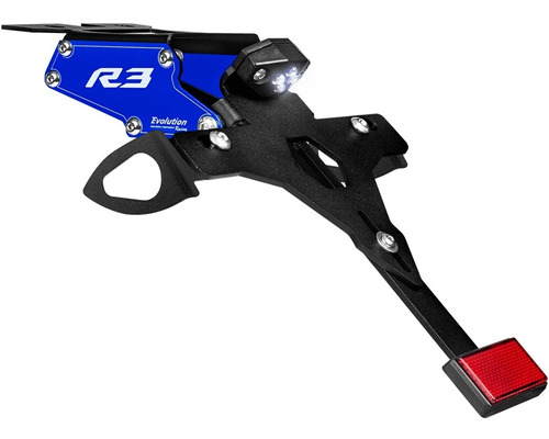 Suporte Eliminador De Rabeta Placa Led Yamaha R3 15 16 17