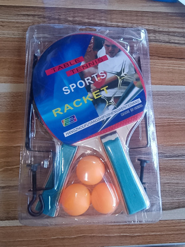 Set De Ping Pong Pelotas Parantes Net Tienda Física