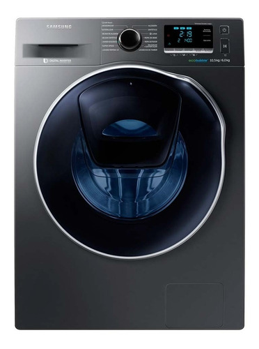Imagen 8 de 9 de Lava Secarropas Samsung Inverter 16 Kilos Silver En Stock Ya