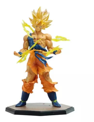 Estátua Com LED Vegeta Super Saiyajin Blue: Dragon Ball Z