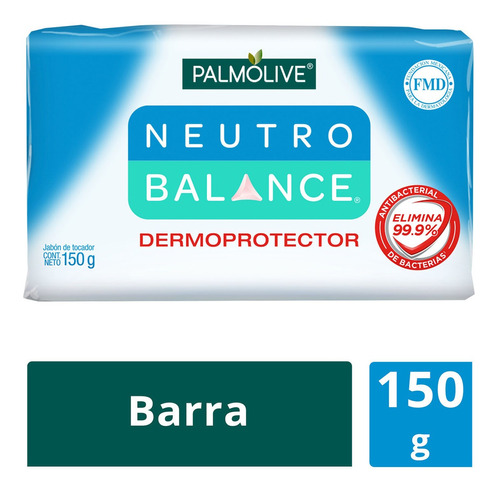 Jabón En Barra Palmolive Neutro Balance Antibacterial 150g