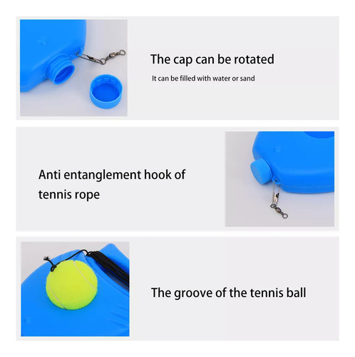Hjb Pelota De Rebote For Entrenador De Tenis So-lo For