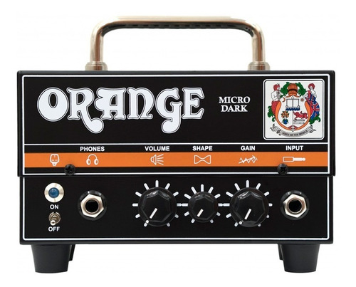 Amplificador Cabezote Tubo Orange Md20 Micro Dark