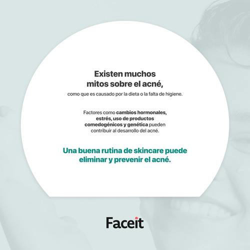 Imagen 7 de 9 de Jabon Espumoso Dermolimpiador Anti Acne Faceit 150 Ml