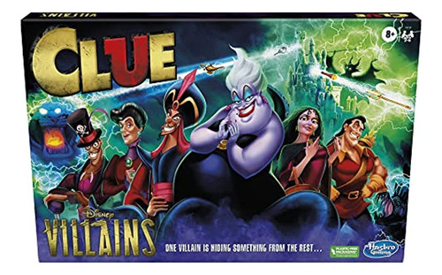 Pista: Juego Disney Villains Edition, Juego De Mesa Para Niñ