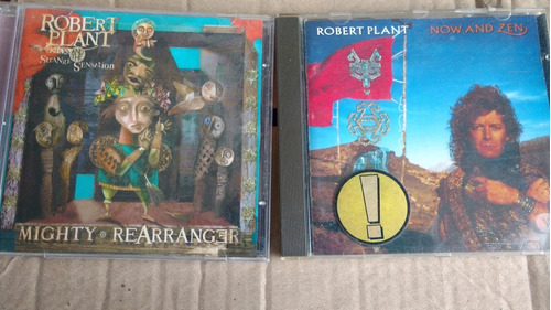 Cds Robert Plant Now And Zen Importado + Mighty Rearranger 