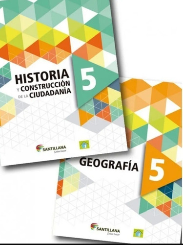 Pack Historia Y Geografía 5 Santillana Saber Hacer Primaria