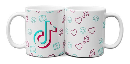Imagen 3 de 9 de Tazas Personalizadas Diseños De Tik Tok C/caja Sublimada