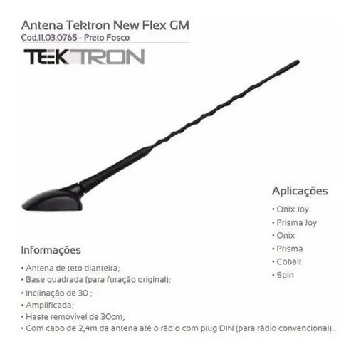 Imagem 3 de 4 de Antena Olimpus - De Teto Externa Completa - Linha Gm