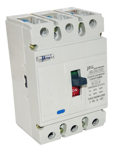 Disjuntor Caixa Moldada Jng Tripolar 225a Jm2- 250l 15187