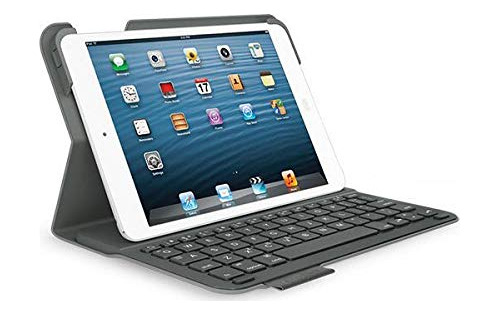 Logitech Carpeta Teclado Ultraplana Para iPad Mini Carbon