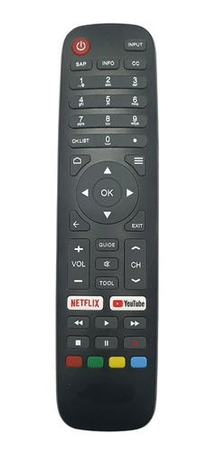 Control Remoto Smart Tv Generico Para Onn D62un D62fn