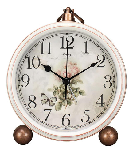 Reloj Clásico Vintage, Elegante Y Decorativo, Analógico, Sil