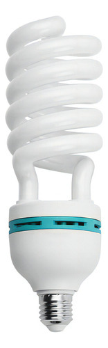 Lámpara fluorescente en espiral con enchufe E27 de 135 W, 5500 K, luz diurna