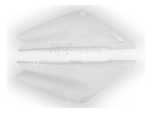 Tapa Lateral Para Moto Xtz125 Blanco