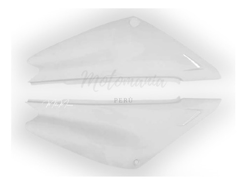 Imagen 1 de 3 de  Tapa Lateral Para Moto Xtz125 Blanco 