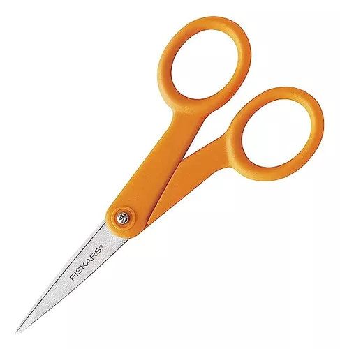 Fiskars 12-94518697WJ The Original Orange Handled Scissors, 8 Inch, Orange