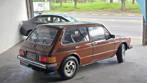 Vw Brasilia Ls Marrom Café Documentação Ok Parcelo No Cartão