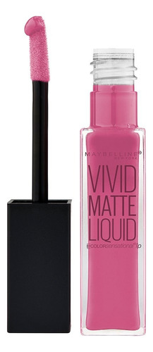 Labial Maybelline Vivid Matte Liquid 12 Twisted Tulip