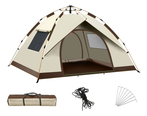 210×150cm 2-3 Personas Tienda Campaña Casa Camping Acampar