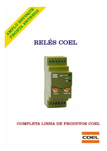 Controle Nível Poço E / Ou Reservatório Coel Ni35w 24~240v