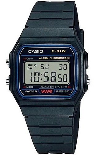 Reloj Casio F-91w-1dg /marisio