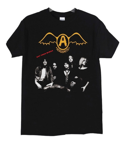 Polera Aerosmith Get Your Wings Rock Abominatron