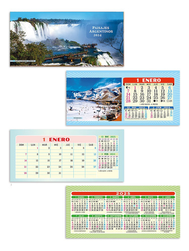 Almanaque Carpita Calendario Escritorio S/ Publicidad X1u.