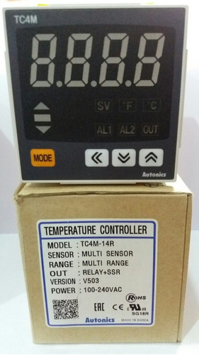 Controlador De Temperatura Tc4m-14r Autonics