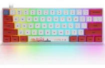 Comprar Teclado Mecanico Gaming 60% Rgb - Switches Opticos Gateron