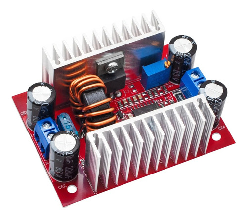 Tecneu Regulador Elevador De Voltaje Dc-dc 15a 400w Step-up Boost 10-60v Fuente