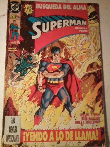 Superman Yendo A Lo De Llama Comic Historieta N 10