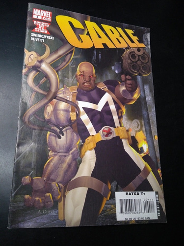 Cable #4 Marvel Comics En Ingles Swierczynski Olivetti