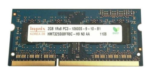 Memoria RAM color azul 2GB 1 SK hynix HMT325S6BFR8C-H9