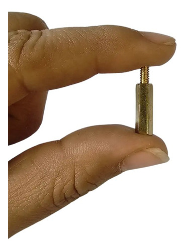 100 Tornillos Separadores Espaciadores M3x15mm Macho Hembra