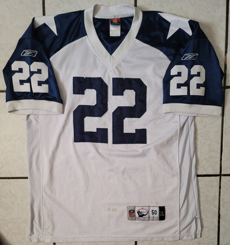 Jersey Cowboys Dallas Nfl Reebok Throwback Emmitt Smith L (Usado)