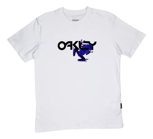 Camiseta Oakley Frog Big Graphic Heather Grey  Sunset Skate Shop - A maior  e mais conceituada Skateshop do Sul do Brasil.