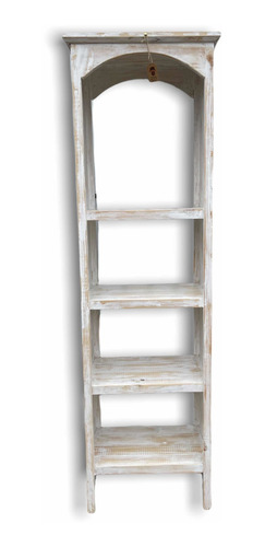 Estantería Rústica Blanco Albayalde Vintage